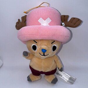 Shonen Jump One Piece Tony Tony Plush CHOPPER 9" Pink Hat TOEI Animation